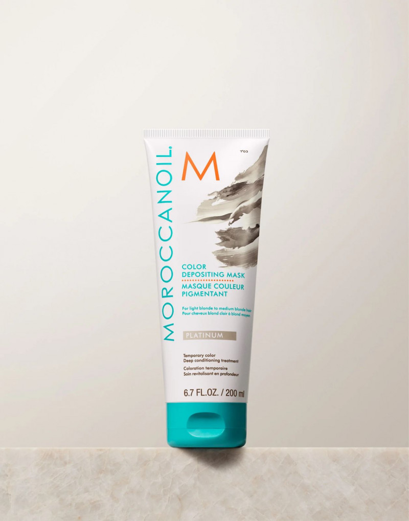 Тонирующая маска Moroccanoil Платина