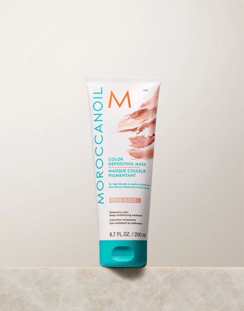 Тонирующая маска Moroccanoil Розовое Золото